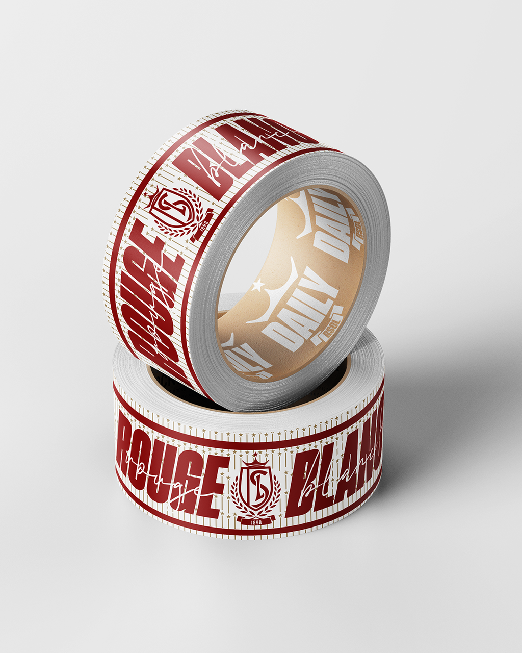 ROUGE ET BLANC ROLL TAPE